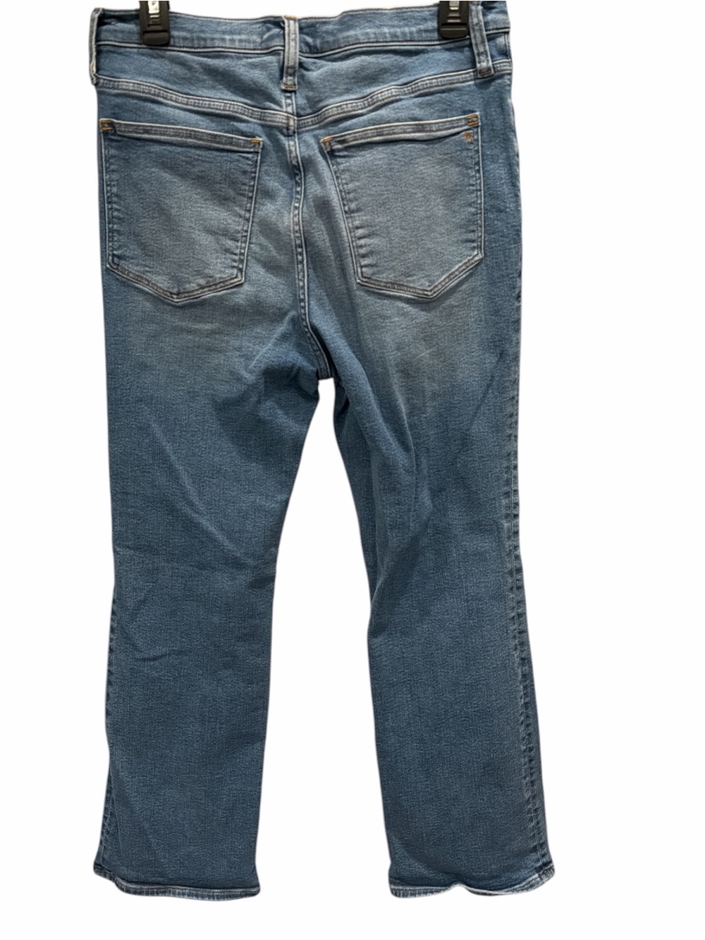 Madewell Cali Demi-Boot Jeans Light Wash Crop Flare Denim Size 29 - Picture 4 of 8